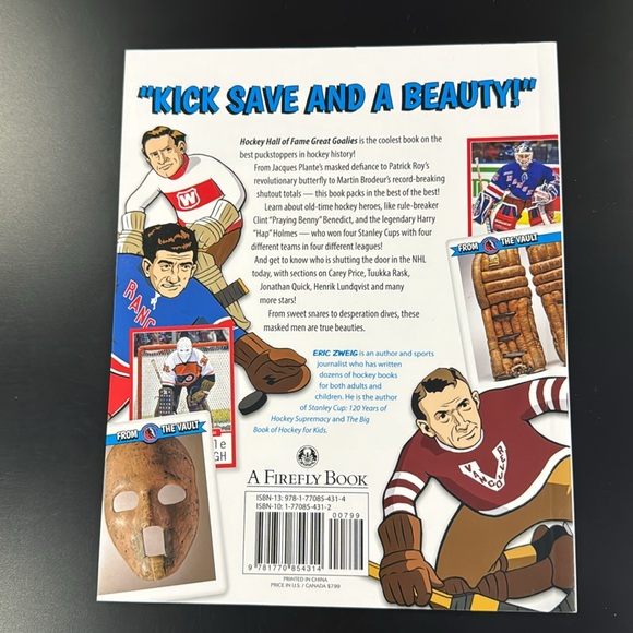 Hockey Hall of Fame: Great Goalies by Eric Zweig - Softcover Book - Picture 2 of 7